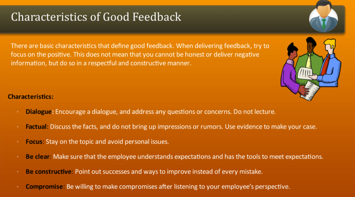 What Are The Characteristics Of Effective Feedback